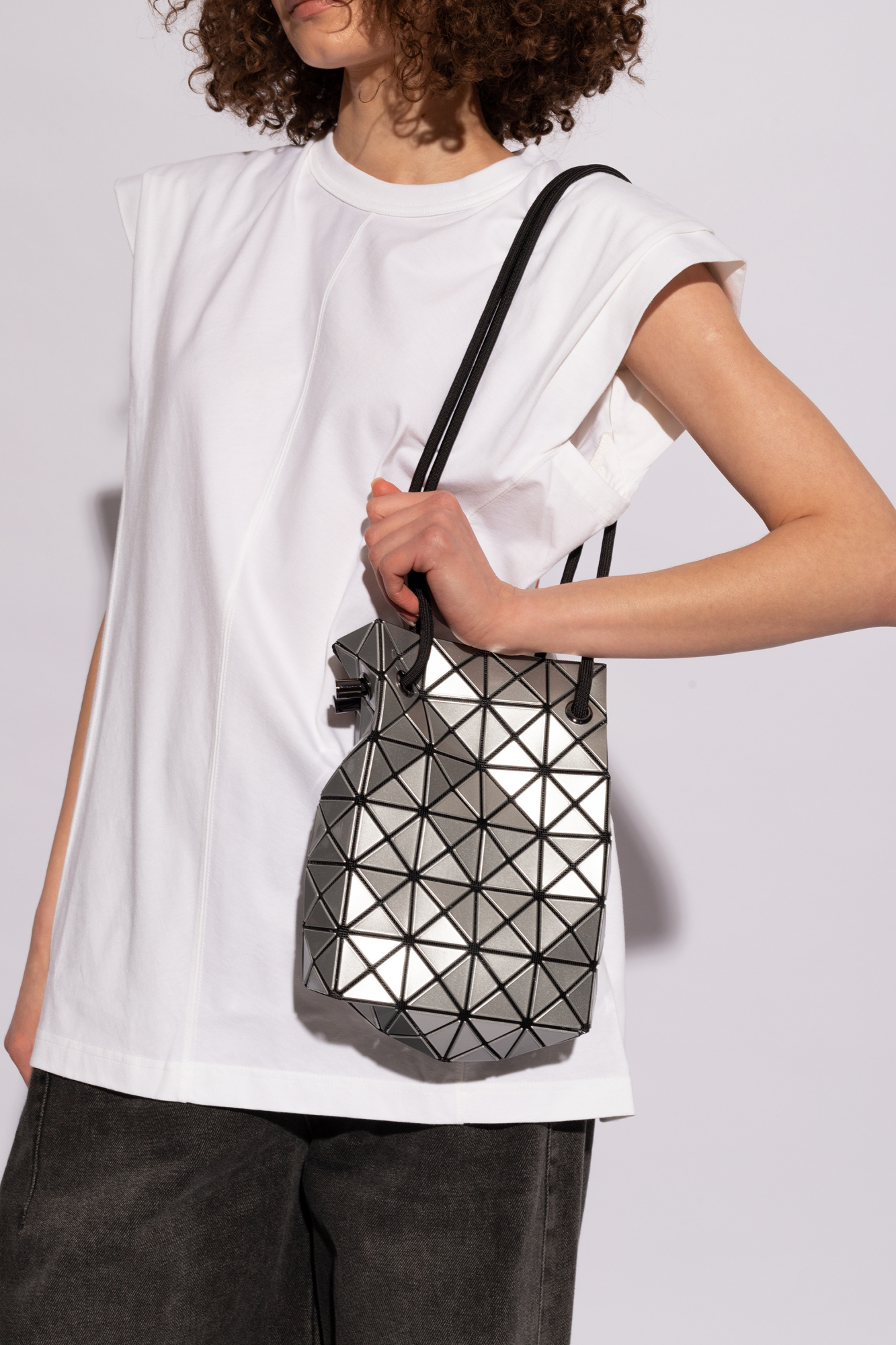 Silver 'Wring' Shoulder Bag Bao Bao Issey Miyake - Vitkac Canada